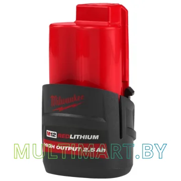 Аккумулятор Milwaukee M12 HB2.5 4932480164 (12В/2.5 Ач) картинка 2